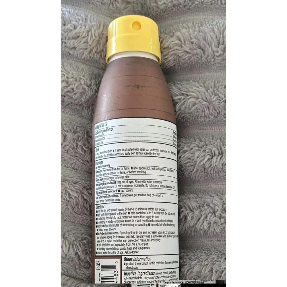 Studio Selection Sun Sunscreen Spray SPF 30 Banana Scent 5.5oz Exp 11/2026